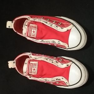 Patriotic converse gymshoes - Good condition